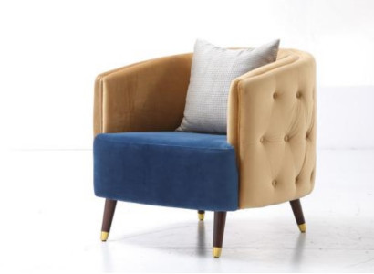 Sessel Couch Polster Designer Textil 1 Sitzer Polster Sitz Couchen Einsitzer Neu